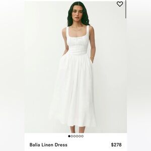 Reformation Balia Linen Dress